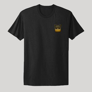 Shot Glass Tee (Front) - Kenny Sharp - Kenny Sharp - Brown Liquor Music